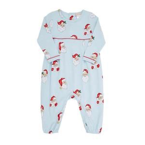 The Beaufort Bonnet Company Blue Santa Jumpsuit